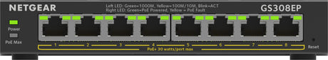 Netgear 8PT GE PLUS SWCH W/ POE+ Netgear International Limited