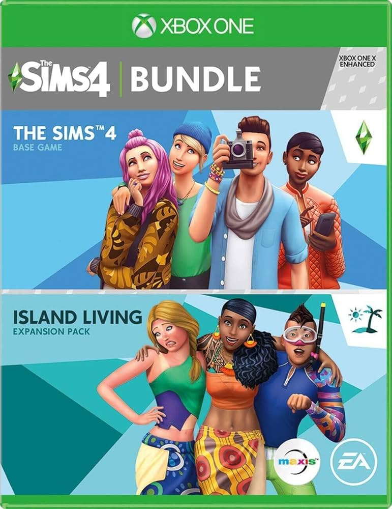 The Sims 4 + Island Living – import – Xbox One – spilomslag