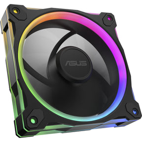 ASUS Prime MR120 ARGB Reverse Fan – kabinetblæser – Sort – Reverse
