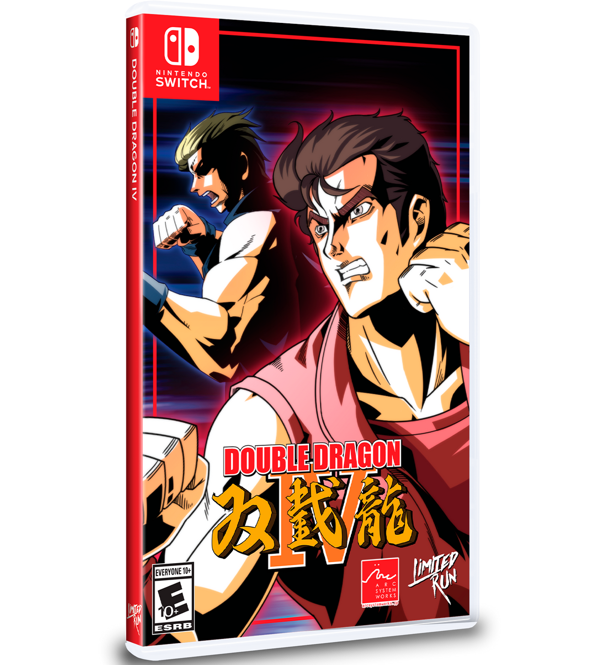 Double Dragon IV (Limited Run #107) (Import) – Nintendo Switch – spilomslag