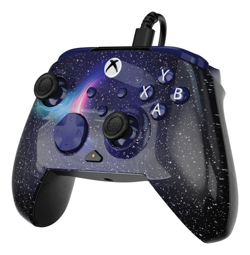 Turtle Beach Rematch Advanced Dark Cosmos – Xbox/PC – Set skråt fra højre