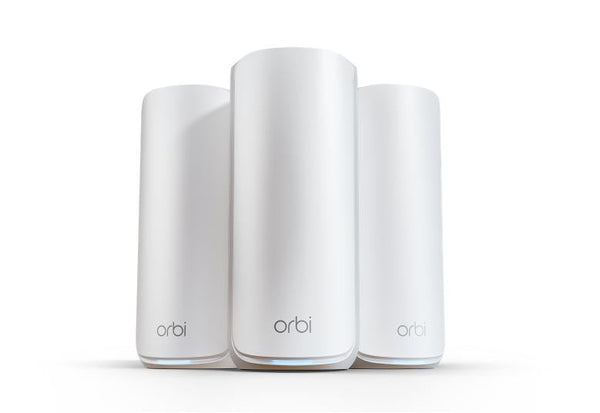 NETGEAR Orbi RBE873 – Wi-Fi 7-mesh, 3-pak, hvid