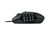 Logitech Gaming Mouse G600 MMO Laser Kabling Sort