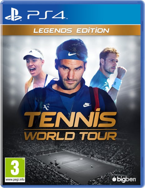 Tennis World Tour: Legends Edition (DE/Multi in Game) Bigben