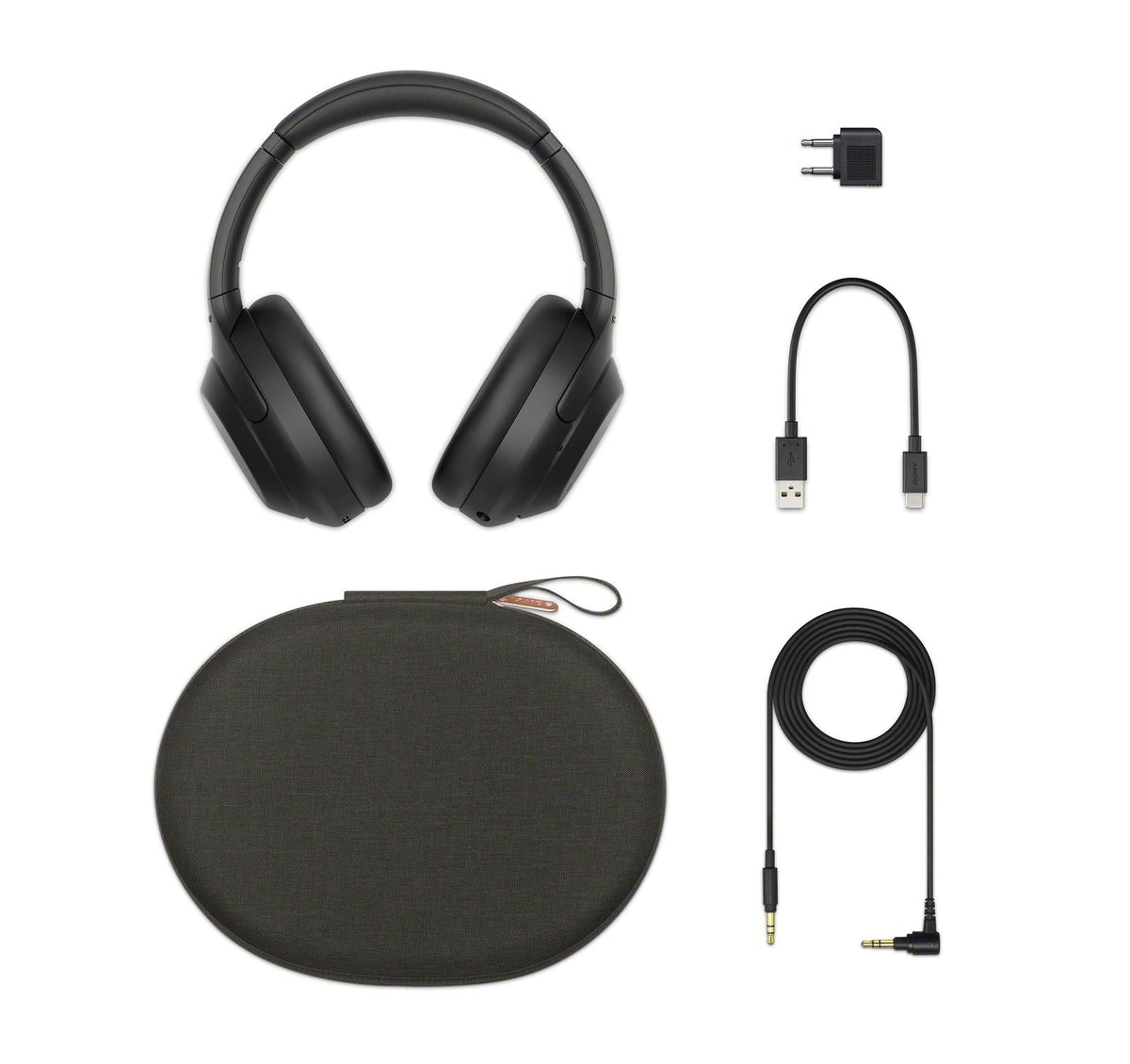 Sony WH-1000XM4 – trådløse hovedtelefoner med støjreduktion – sort – produktdetalje 7