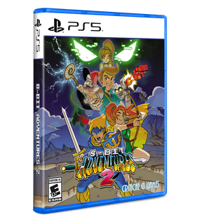 8-Bit Adventures 2 (Limited Run) (Import) – PlayStation 5 – spilomslag