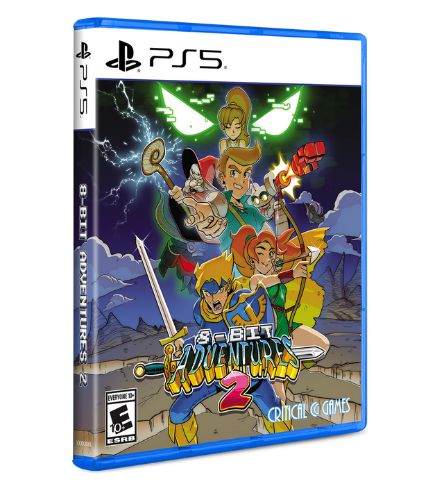 8-Bit Adventures 2 (Limited Run) (Import) – PlayStation 5 – spilomslag
