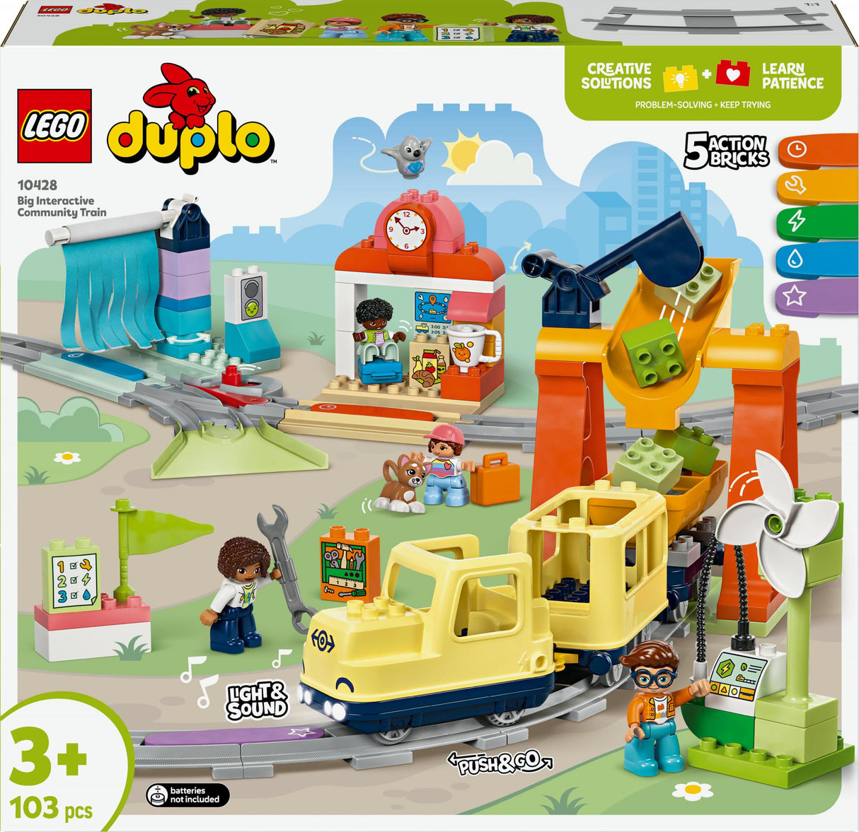 10428 LEGO DUPLO Large Interactive Railway LEGO