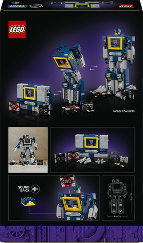 LEGO 10358 Icons Transformers: Soundwave Lego
