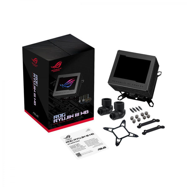 ASUS RYUJIN III CPU-vattenblock svart
