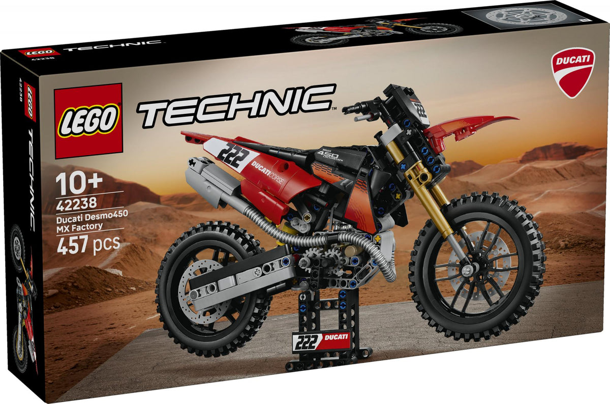 LEGO - Technic - Ducati Desmo450 MX Factory Motorcycle (42238) LEGO
