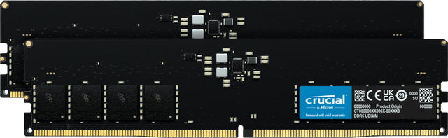 Crucial DDR5  64GB kit 4800MHz CL40  Ikke-ECC Crucial