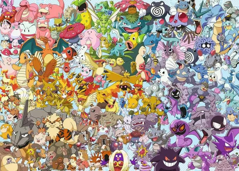 Ravensburger  - Challenge Pokémon 1000p - (12000460) Ravensburger