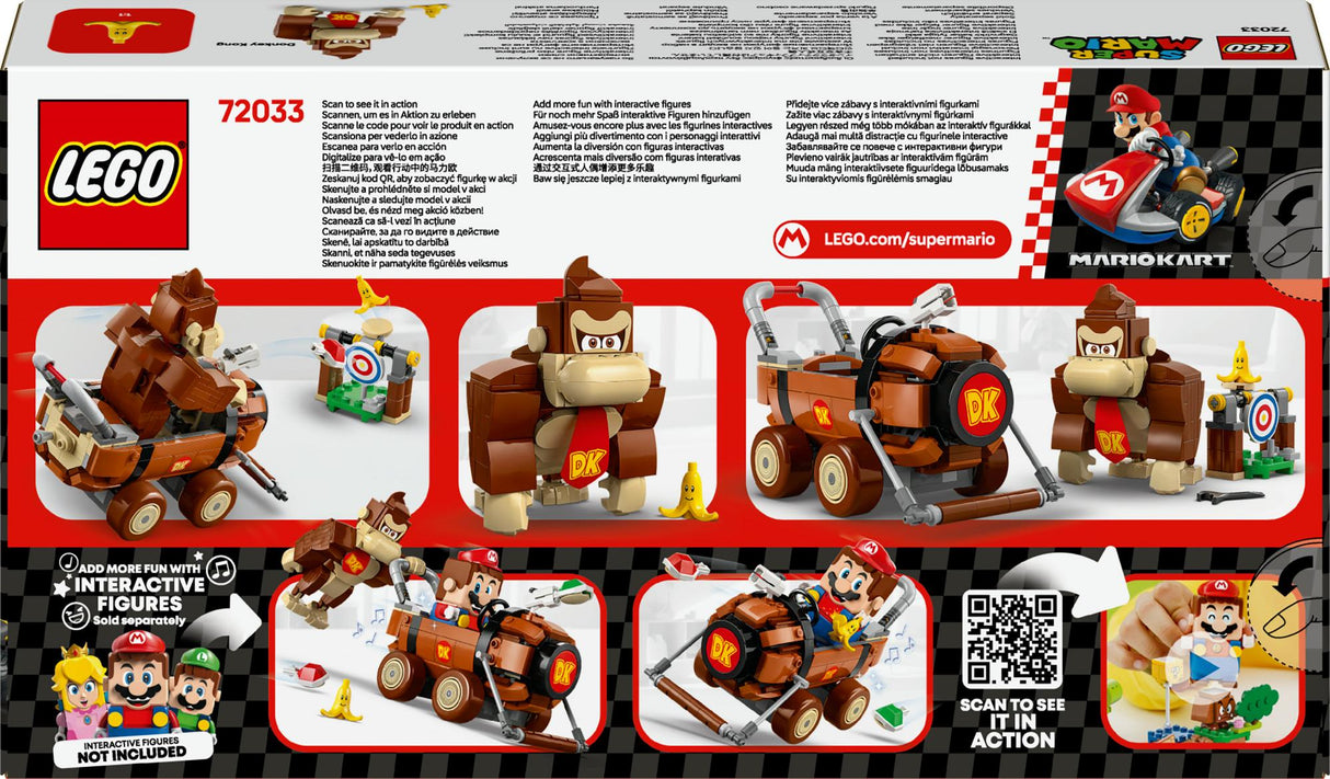 LEGO - Super Mario - Mario Kart™ – Donkey Kong & DK Jumbo (72033) LEGO