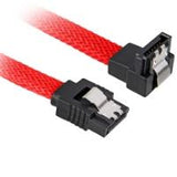 Sharkoon SATA III Angled Cable, Red - 60 cm Sharkoon