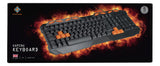 Keyboard, anti-ghosting, USB, UK layout, black / orange deltaco_gaming