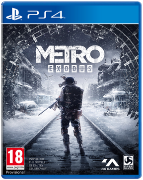 Metro: Exodus – PlayStation 4 – spilomslag
