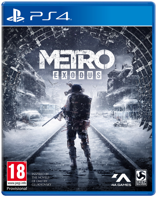 Metro: Exodus – PlayStation 4 – spilomslag