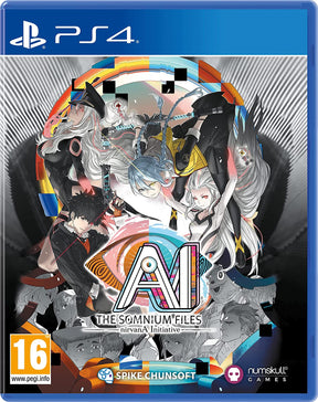 AI: The Somnium Files – nirvanA Initiative – PlayStation 4 – spilomslag