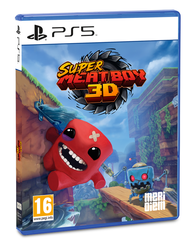 Super Meat Boy 3D – PlayStation 5 – spilcover