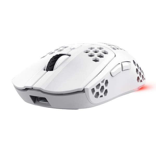 TRUST GXT929W HELOX TRÅDLÖS LÄTTVIKTSMUS - VIT