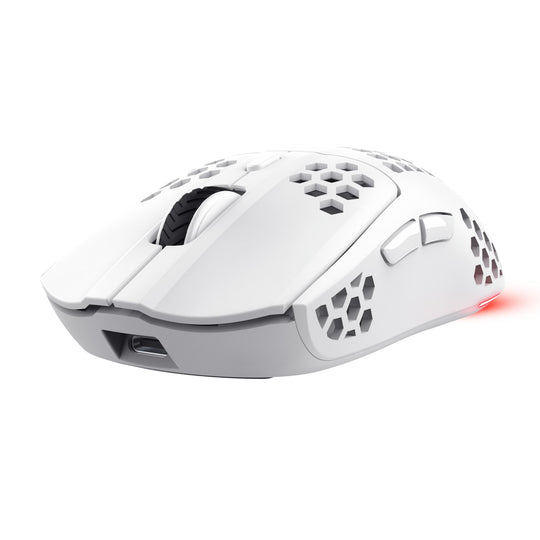 TRUST GXT929W HELOX TRÅDLÖS LÄTTVIKTSMUS - VIT