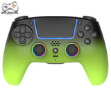 Deep Explorer Pro RGB Eclipse Green – sort og grøn controller til PS5 – forside