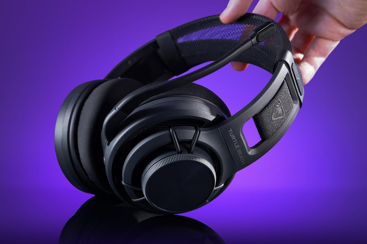 Turtle Beach Atlas Air Over-Ear Stereo Headset, black Turtle Beach