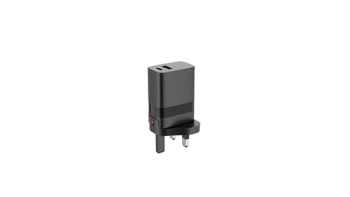 Speedlink - Travel Charger USB-A & USB-C 15W for US-UK-EU, black Speedlink