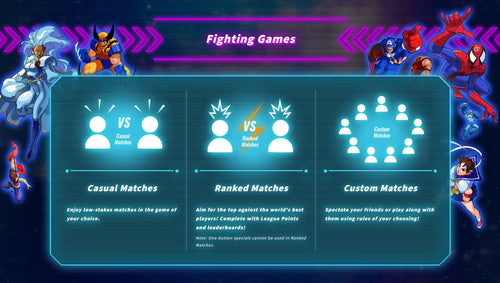 Marvel vs. Capcom Fighting Collection Switch Import – Gameplay, spilscene 11