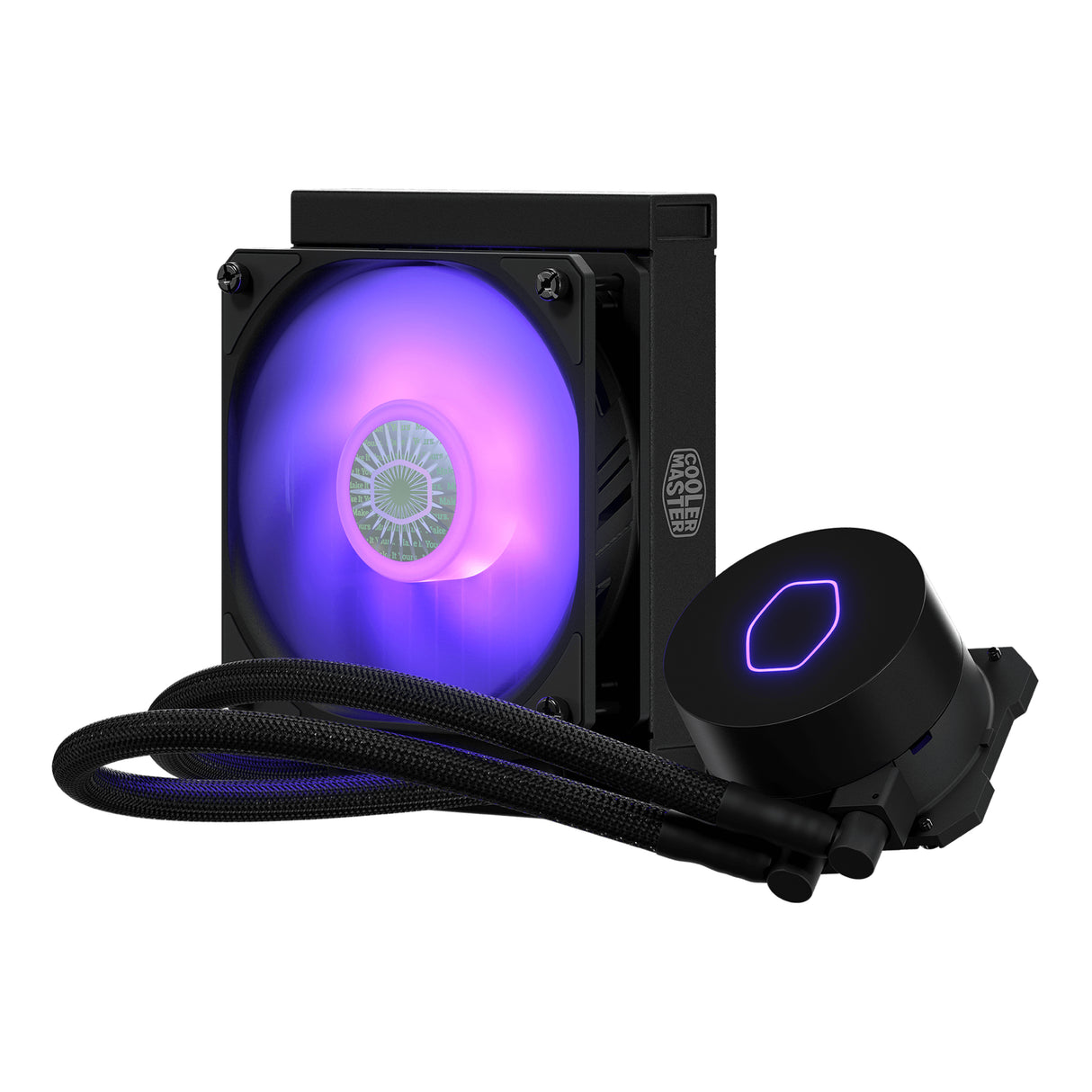 Cooler Master MasterLiquid ML120L V2 RGB Processors flydende kølesystem 1-pack Sort 120 mm