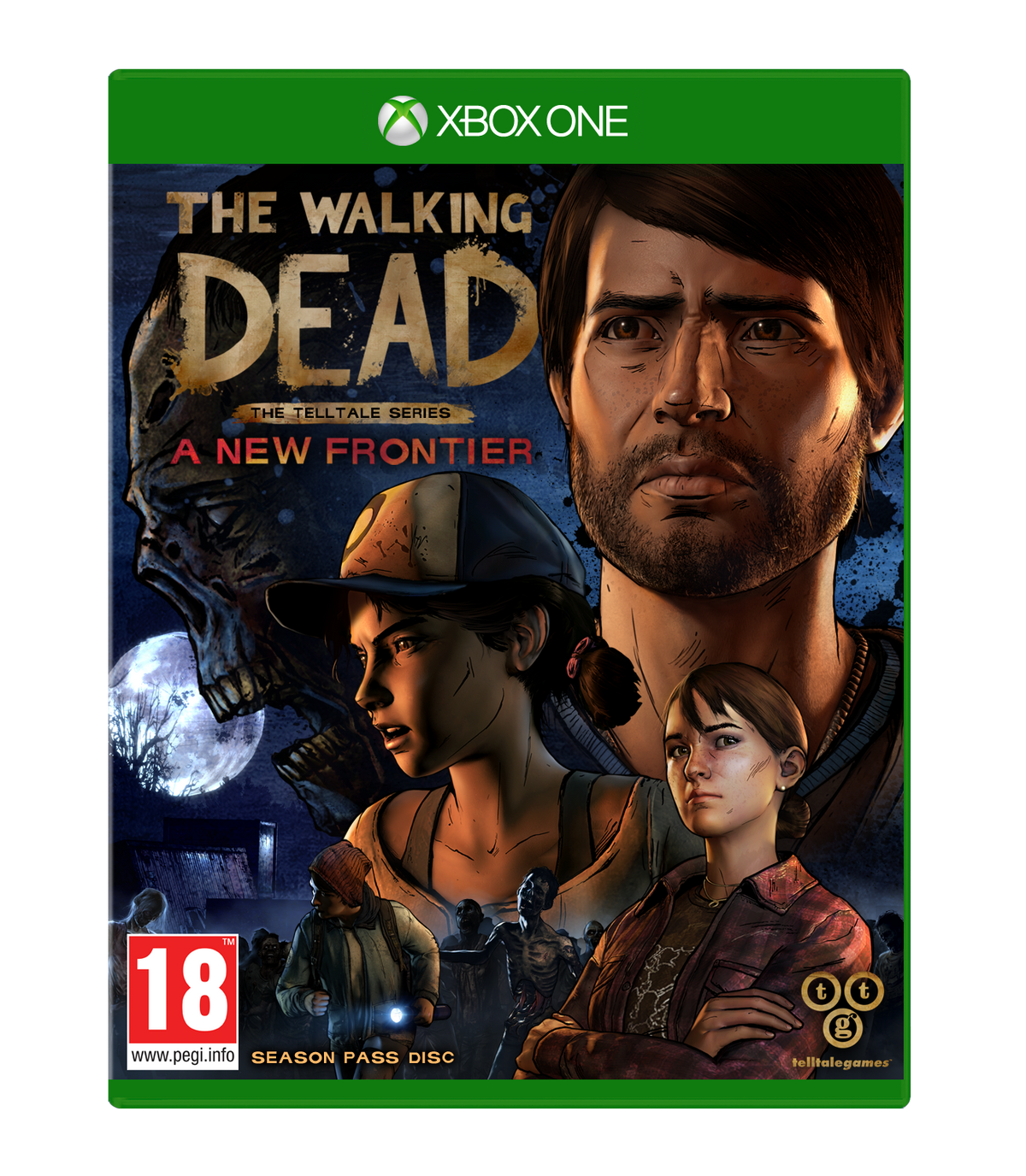 The Walking Dead: A New Frontier – Xbox One – spilomslag
