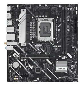 ASUS PRIME H810M-A WIFI – sort bundkort set ovenfra