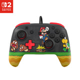 Turtle Beach Rematch Wired Goomba Stomp – Switch-controller – Front med Goomba Stomp-motiv