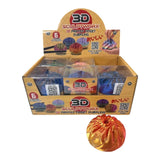 3D-printet Fidget Dumpling 8 cm – Assorteret