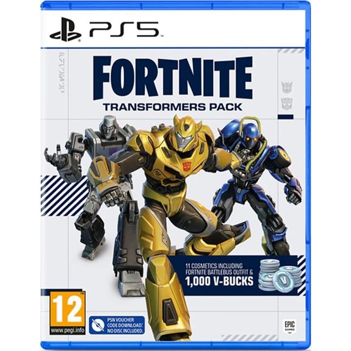 Fortnite: Transformers Pack (Kode i en boks) - PlayStation 5