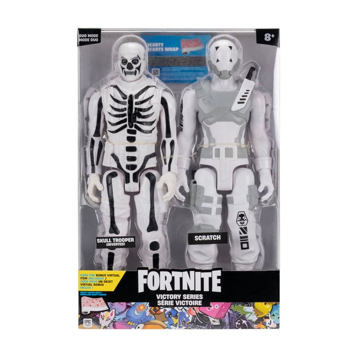 Fortnite - Victory Duo Mode Figures 30CM - Skull Trooper & Scratch Fortnite