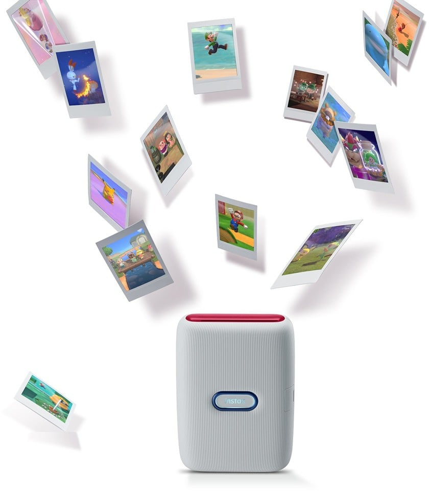 Fugi Bundle Kit Fuji - Instax Mini link Compact Foto Printer - Pokemon Special Bundle ...