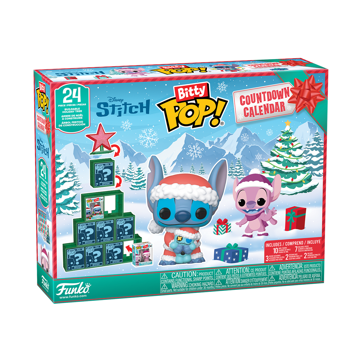 Funko Pop! - Bitty Countdown Calendar Stitch Holiday (87002) Funko Pop!