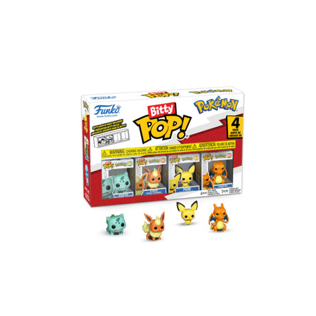 Funko Pop! - Bitty POP 4PK Pokemon Bulbasaur (81134) Funko Pop!