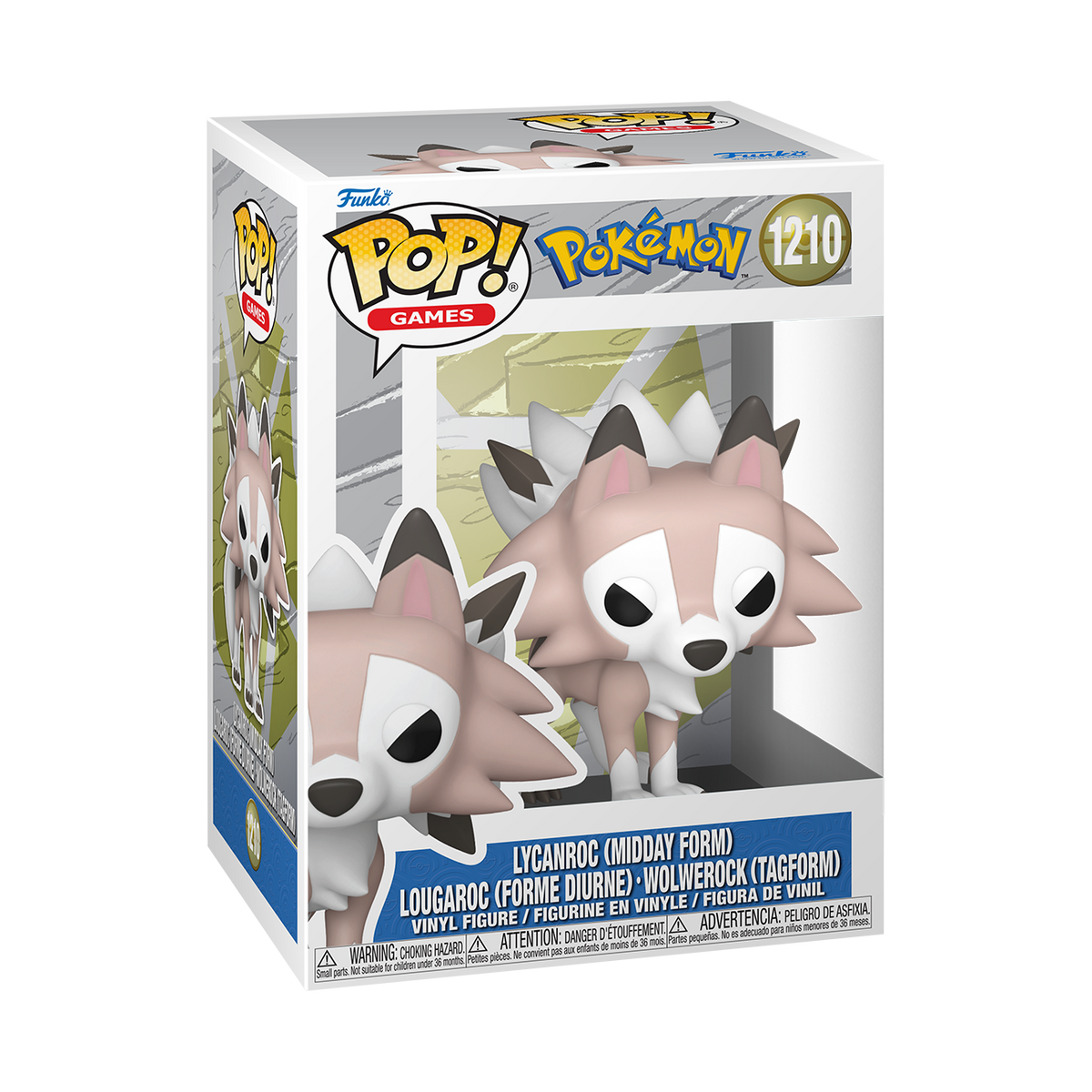 Funko Pop! - Pokemon Lycanroc Midday (92410) Funko Pop!