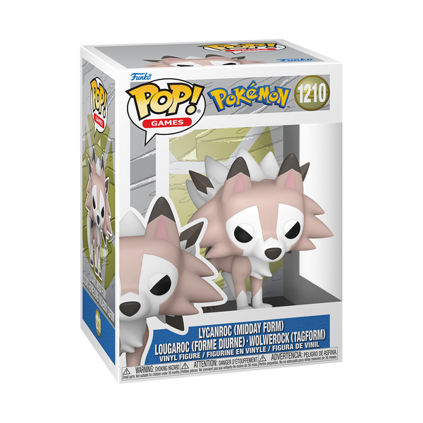Funko Pop! Pokémon – Lycanroc Midday, 92410