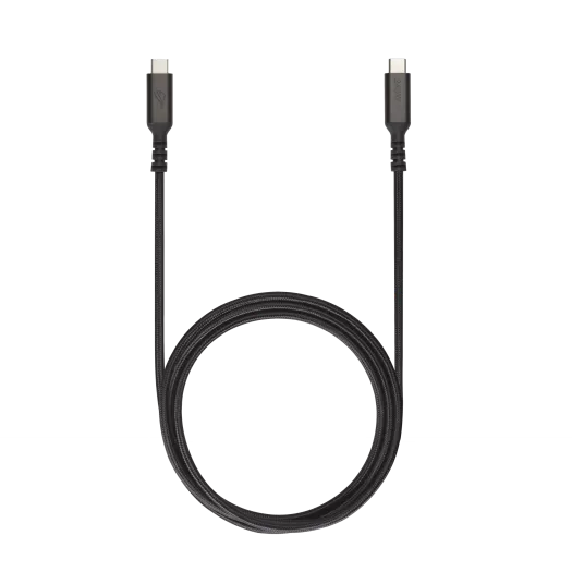 ASUS ROG LCR50 – USB-C-kabel 1,5 m, 240 W – Sort