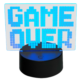 MECHARITE - 3D Lampe - GAME OVER Mecharite