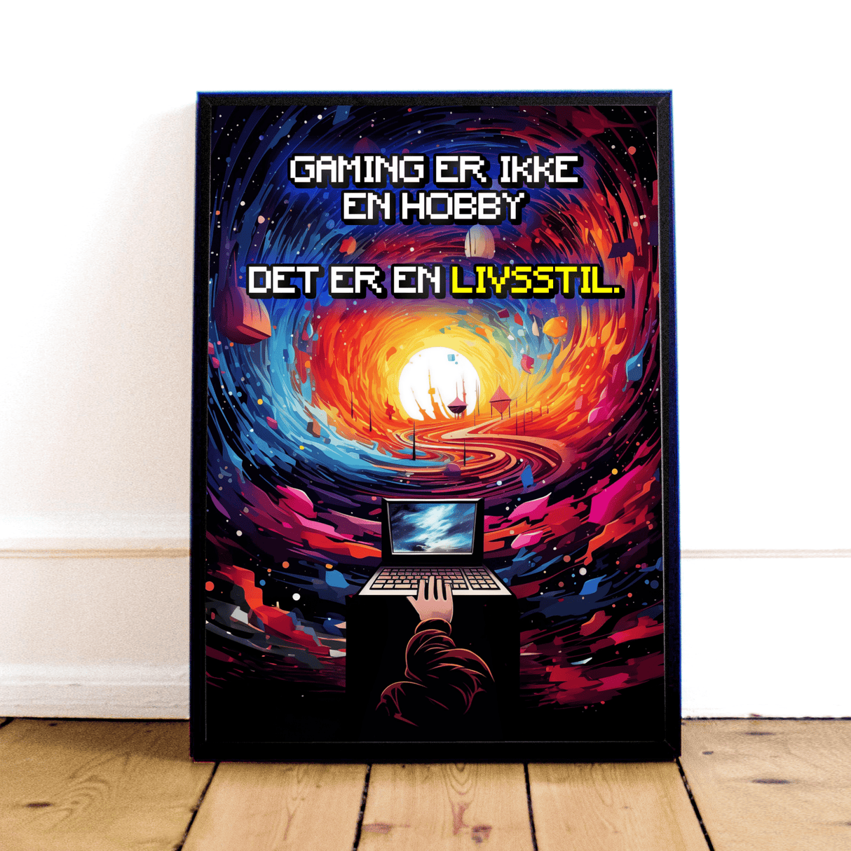 "Gaming Livsstil" Plakat Geekd