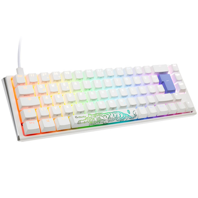 Ducky One 3 SF 65% Classic Pure White新品 Ducky One 3 SF Pure White RGB : Meckeys.com : 65% Keyboard
