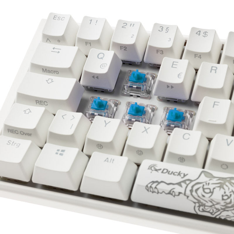 Ducky One 3 - Classic Pure White Nordic - SF 65% - Cherry Brown