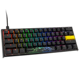 Ducky One 2 Pro - Classic Black / White Nordic - Mini 60% - Kailh Box Red