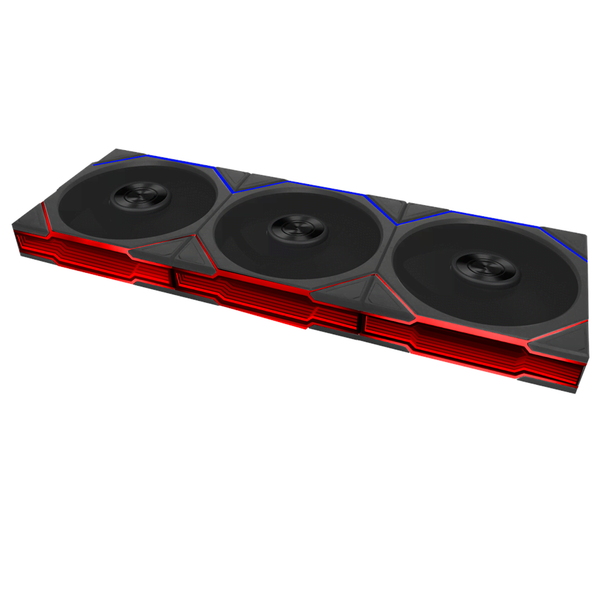 Lian Li UNI FAN TL FLEX 120 Reverse Sort (3pcs) with controller