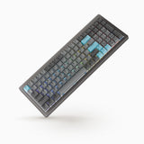 Ducky Cushion 98 - Nickel - 98% - Shush Tactile Switch - Alu - Nordic ISO - Tri-mode (Wireless, BT, USB) - DuckyHUB Config + VIA Support